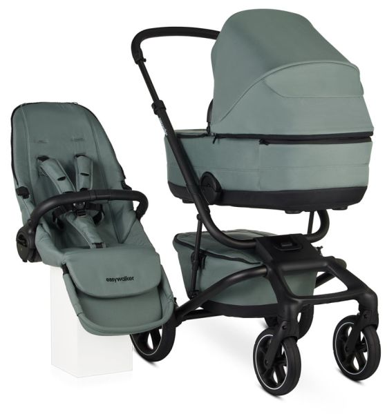Easywalker Jimmey pram with carrycot Thyme Green