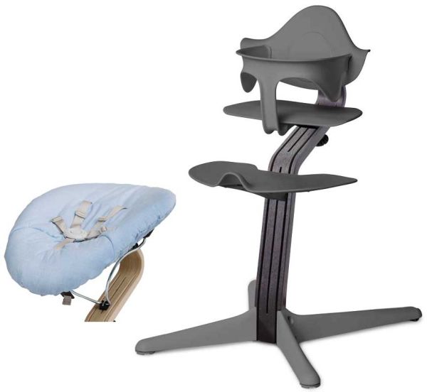 Nomi high chair complete set with newborn base