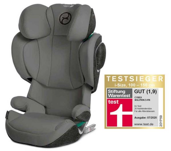 Cybex Solution Z-i-Fix Kindersitz Testsieger Stiftung Warentest 07/2020 