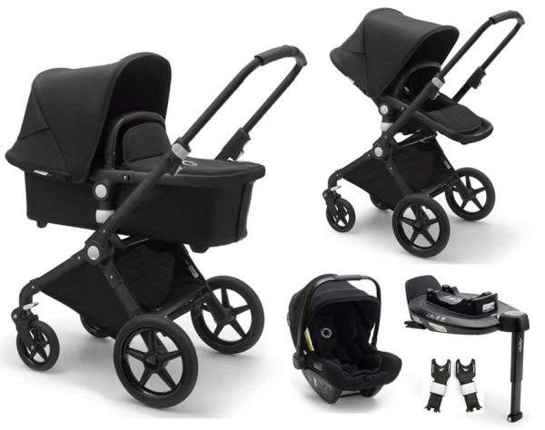 Bugaboo Lynx pram set 4-in-1 with baby car seat and Isofix