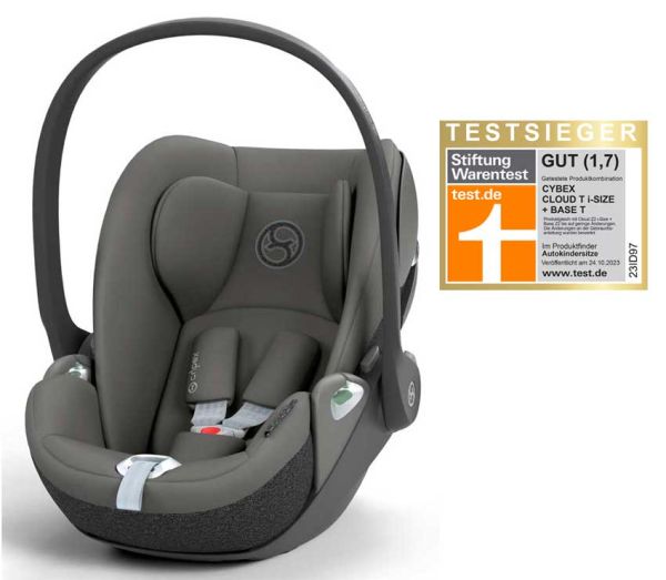 Cybex Cloud T i-Size baby car seat with lie-flat position