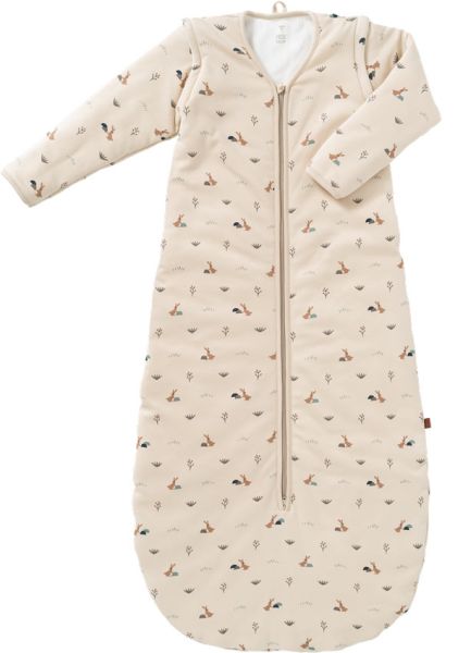 Fresk Baby Schlafsack mit abnehmbaren Ärmeln Hase Sandshell