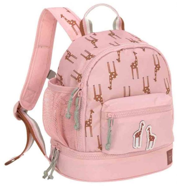 Mini Backpack Giraffe rosa