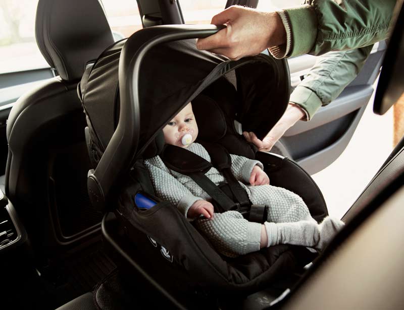 Babyspiegel für das Auto - schwarz, Babyartikel