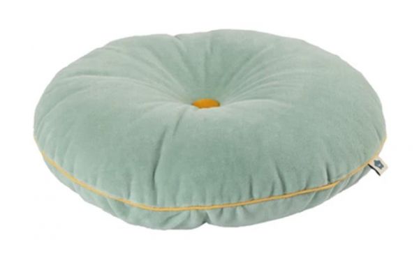 Wigiwama button cushion velvet