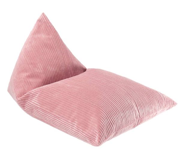 Wigiwama Sitzsack Big Lounger Cord Pink Mousse