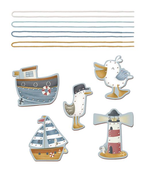 Little Dutch Schnürkarten Sailors Bay